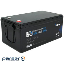 Літій-залізо-фосфатний акумулятор Merlion LiFePO4 12.8V 200AH, (522x270x225), 3000 цик (LFP12-200US) (LFP12-200US)