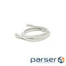 Патч-корд литий MERLION, FTP, RJ45, Cat.5e, 2m, сірий, CU, Q200 (PCM-CU-5E / 2G)