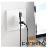 Кабель BOROFONE BX91 USB to iP 2.4A,1m, PVC, PVC connectors, Black (6974443389883)