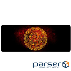 Коврик 400*900 тканинний RAZER 24 з боковою прошивкою, толщина 2 мм, Пакет (RZ24492)