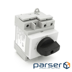 Поворотний вимикач зовнішнього монтажу HGN4-NL1-25, DC1000V, 25A, 4P, IP66, Grey (YT-HGN4-NL1-25) HGN4-NL1-25, DC1000V, 25A, 4P, IP66, Grey (YT-HGN4-NL1-25)