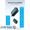 Адаптер OTG VENTION USB-C Male to USB2.0 Female Black (CDTB0)