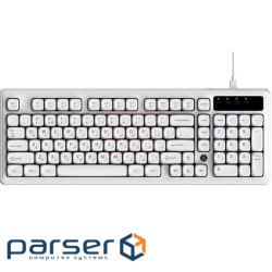 Дротова клавіатура Ajazz AF98 White (AF98-W)