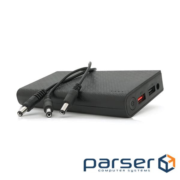 Портативний Power Bank 18W для роутерів, Output: USB 5V / 2A, DC9V,2.7A / 1 (PP-18W DC1018P / 21000) , Output: USB 5V /