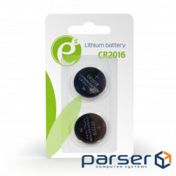 Батарейки літієві CR2016 (2 шт.), блістер (EG-BA-CR2016-01)