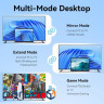 Кабель мультимедійний HDMI M to HDMI M 2.0m V2.0 4K60Hz braided zinc alloy black Vention (ALMBH)