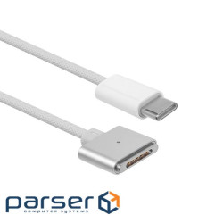 Кабель PowerPlant USB Type-C - Magsafe3 PD3.1 для 140W Macbook (CA915101)