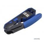 Обтискний інструмент для роз'ємів RJ45 ( 8P8C/RJ-45,6P6C/RJ-12,6P4C/RJ-11,6P2C,4P4C & 4P2C, (UA-3068)