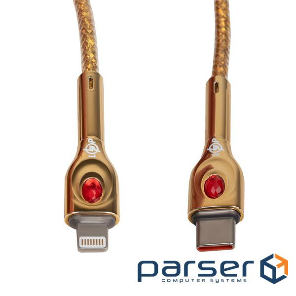 Кабель (шнур) LogicPower Type-C to Lightning 5A 30W із швидкою зарядкою (QC) 1м C301ML (30329)