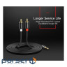 Кабель мультимедійний 3.5mm M to 2xRCA M 5.0m AV116 black Ugreen (10591)