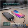Дата кабель USB 2.0 AM to Lightning 1.0m 3A zinc alloy braided black ColorWay (CW-CBUL098-BK)