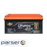 Аккумулятор LP LiFePO4 25,6V - 230 Ah (5888Wh) (BMS 200A/100А) пластик Smart BT (40339)