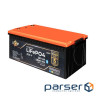 Аккумулятор LP LiFePO4 25,6V - 230 Ah (5888Wh) (BMS 200A/100А) пластик Smart BT (40339)