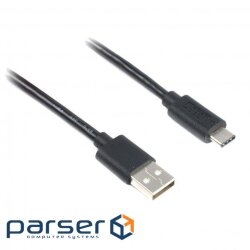 Cable USB 2.0 AM/ CM, 3 м, премиум (CCP-USB2-AMCM-10)