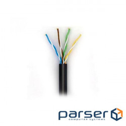 Кабель для зовнішньої прокладки OK-Net КПП-ВП (100) UTP, CAT5e, 4х2х0.51,бухта (49219КПП_ВП100м) )