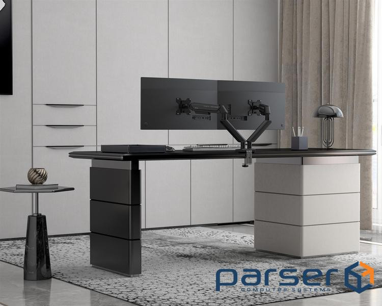 Настільне кріплення для монітора Anda Seat Stealth II Duo 17-32 Black (AD-W-A6D-2S-BB)