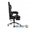 Ігрове крісло GT Racer X-2324 Black/Gray (X-2324 Fabric Black/Gray)