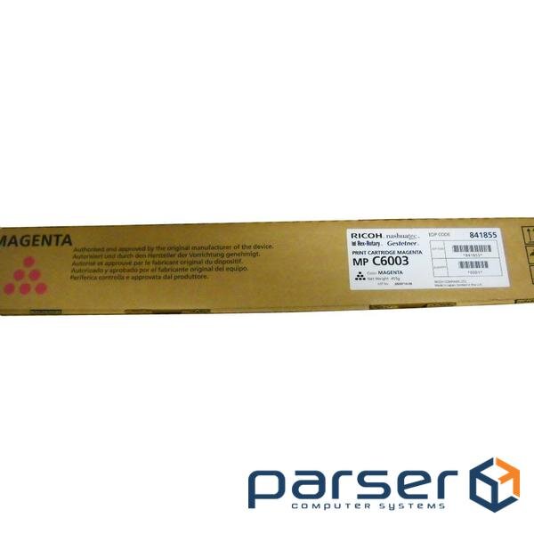 Toner cartridge Ricoh MPC6003 MAGENTA 22.5К (841855)