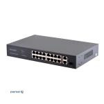 POE Watchdog комутатор FoxGate S6016P-CG-AI-BT (150W)