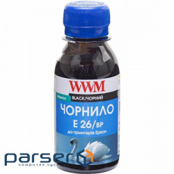 Чорнило WWM Epson XP-600/XP-605/XP-700 100г Black pigm. (E26/BP-2)