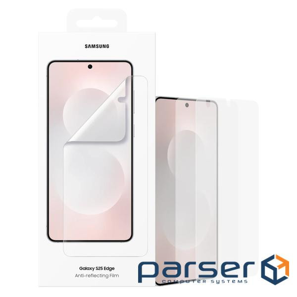 Аксесуари до мобільних телефонів SAMSUNG для S25 Edge Anti-reflecting Film EF-US937CTEGWW / Transpar