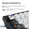Клавіатура бездротова Keychron Q6 HE Magnetic Switch Black RGB (Q6H-M1-UA)