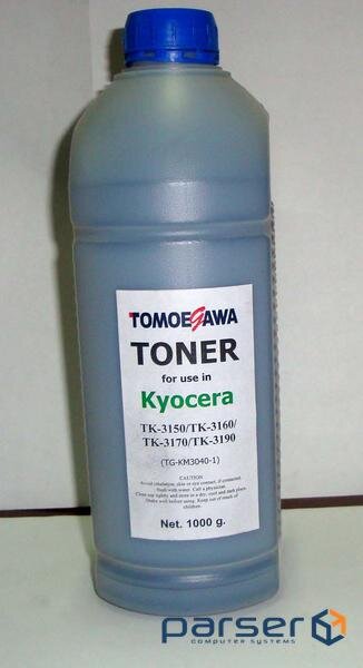 Тонер KYOCERA TK-3150/TK-3160/TK-3170/TK-3190 (1000г) ED-43 Tomoegawa (TG-KM3040-1)