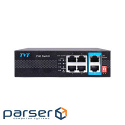 Комутатор мережевий TVT DIGITAL TD-B2204S1-PEU