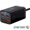 Charger BASEUS GaN3 Pro Desktop Fast Charger 2C+2U 65W Black w/Type-C to Ty (CCGP040101)