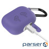 Чохол для навушників BeCover Silicon Protection для Apple AirPods Pro Light Purple (704499)