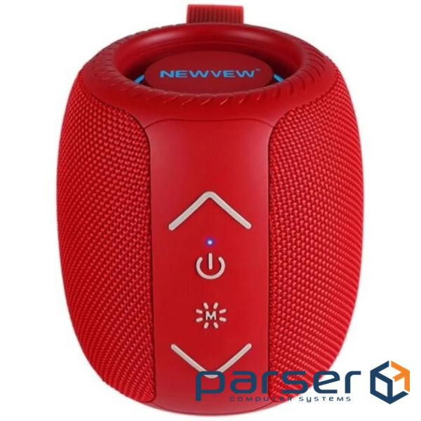 Акустична система NEWVEW NV-9242 BT/USB/TF/FM/TWS Red (NWVW-NV-9242-RD)