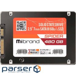 SSD MIBRAND Spider 480GB 2.5" SATA OEM (MI2.5SSD/SP480GB)