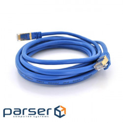 Патч-корд литий Ritar, SFP, RJ45, Cat.6, 10,0m, синій (PCR-SFP/10Be)