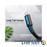 Дата кабель USB 2.0 AM to Micro 5P 1.0m 3A black Vention (COLBF)