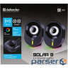Комп.Акустика DEFENDER (65938) Solar 8 10Вт , BT/Light/ USB