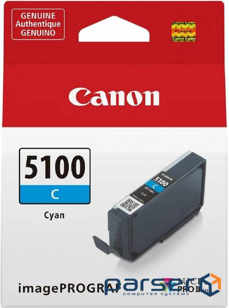 Картридж струменевий Canon PFI-5100 Pro-310 Photo Cyan (6956C001)