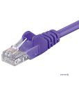 Патч-корд неекранований RJ45 UTP6 0.5m,patch AWG24 D=5.8mm Gold Protect,фіолетовий (75.09.5260-10) (75.09.5260-10)