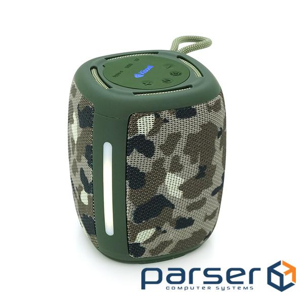 Колонка Kisonli Q17 Bluetooth 5.3, 1х 8W, 1800mAh, USB / TF / TWS / FM / BT / LED, DC: 5V / 1A (Q17C)