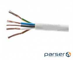 Кабель Одескабель ПВСм 4 * 4,0 + 1 * 4,0 ціна за метр (бух.100м) білий (5288 100м)