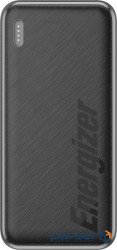 Зовн. акум. ENERGIZER UE30055PQ - 30000 mAh PD20W + QC22.5W (Чорний )