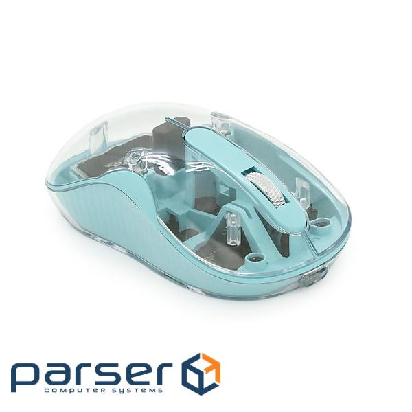 Миша бездротова JEDEL WD141T-Bl, 1200, 2.4 GHz+Bluetooth 5.0, 3.7V 300mAh, Type-C заряджання. 109x60