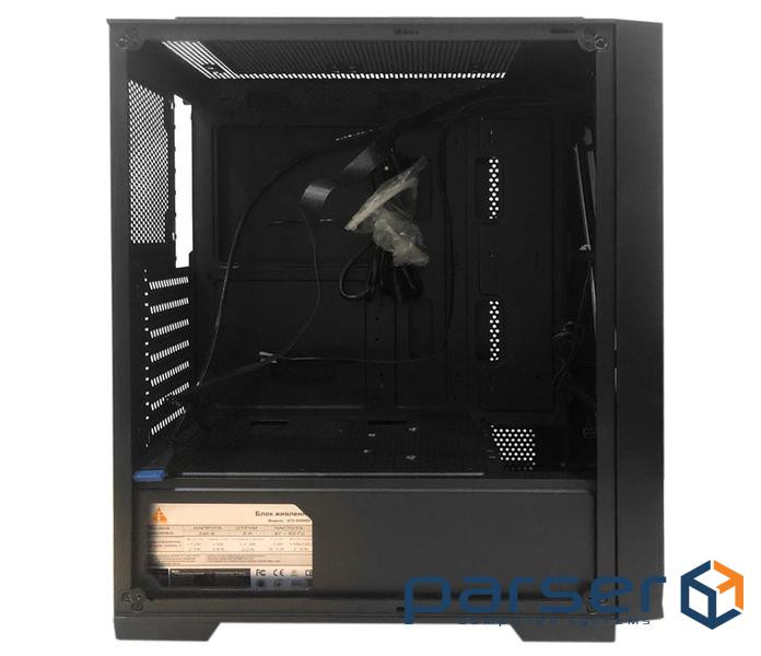Корпус GOLDEN FIELD 3803B w/o PSU and fans Black (3803 без БП)