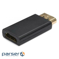 Адаптер VINGA DisplayPort - HDMI Black (DPMHDMIAF-01)