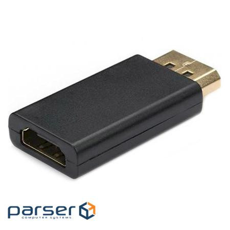 Адаптер VINGA DisplayPort - HDMI Black (DPMHDMIAF-01)