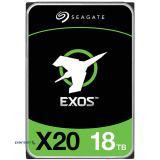 SEAGATE HDD Server Exos X20 HDD 512E/4KN ( 3.5"/ 18TB/ SAS 12Gb/s / 7200rpm) (ST18000NM000D)