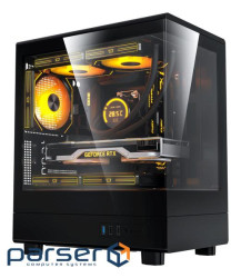 Корпус для комп"ютера DARK FLASH DB330M mATX без блока живлення, чорний (DB330M BLACK)