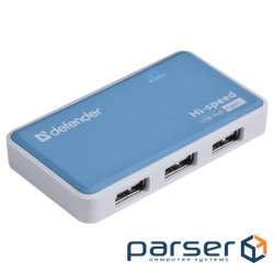 USB хаб DEFENDER Quadro Power 4-Port (83503)