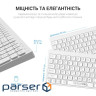 Клавіатура OfficePro SK985W Wireless/Bluetooth White