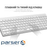 Клавіатура OfficePro SK985W Wireless/Bluetooth White