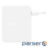 Зарядний пристрій Belkin 140W 3хUSB-С GAN PD PPS USB-A White (WCH014BTWH)